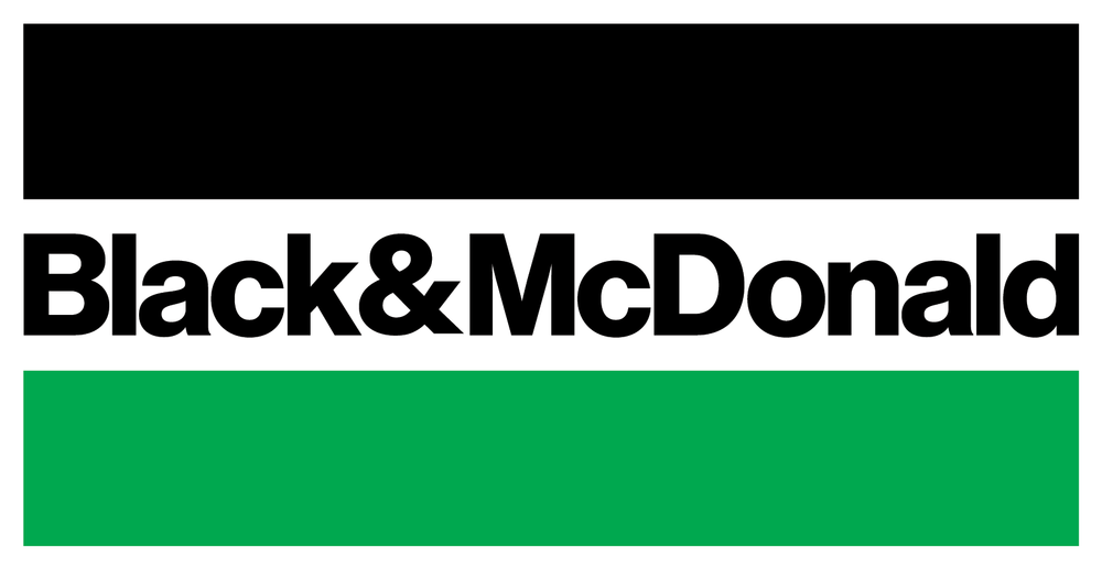 Black Mc Donald Logo